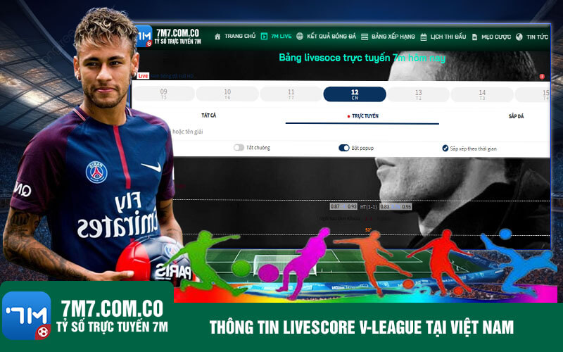Thong tin livescore V league tai Viet Nam Thông tin livescore V-league tại Việt Nam
