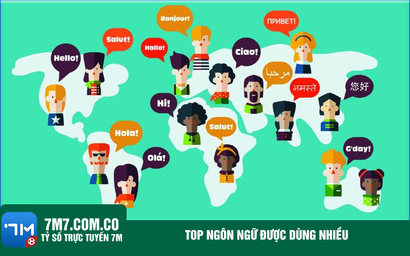 Top ngon ngu duoc dung nhieu Top ngôn ngữ được dùng nhiều