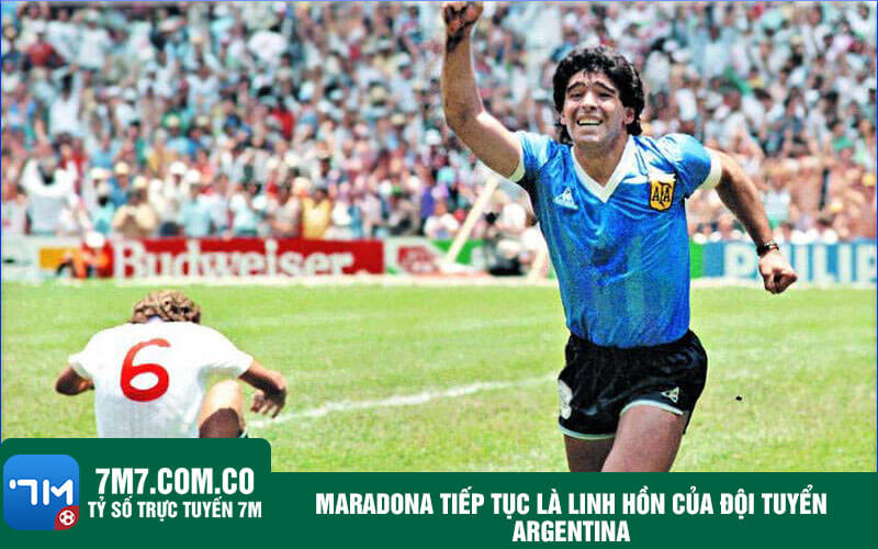 Maradona tiep tuc la linh hon cua doi tuyen Argentina Maradona tiếp tục là linh hồn của đội tuyển Argentina