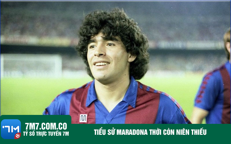 Tieu su Maradona thoi con nien thieu Tiểu sử Maradona thời còn niên thiếu